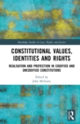 Image for Constitutional Values, Identities and Rights
