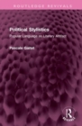 Image for Political stylistics  : popular language as literary artifact