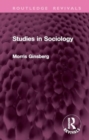 Image for Studies in sociology