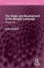 Image for The origin and development of the Bengali languageVolume two