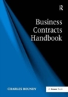 Image for Business Contracts Handbook