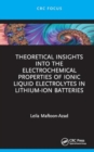 Image for Theoretical Insights into the Electrochemical Properties of Ionic Liquid Electrolytes in Lithium-Ion Batteries