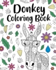 Image for Donkey Coloring Book : Adult Coloring Book, Animal Coloring Book, Floral Mandala Coloring Pages
