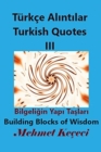 Image for T?rk?e Alintilar III : Turkish Quotes III