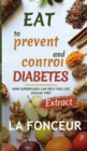 Image for Eat to Prevent and Control Diabetes