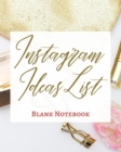 Image for Instagram Ideas List - Blank Notebook - Write It Down - Pastel Rose Gold Pink - Abstract Modern Contemporary Unique Art