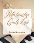 Image for Relationship Goals List - Blank Notebook - Write It Down - Pastel Rose Gold Brown - Abstract Modern Contemporary Unique