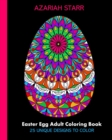 Image for Easter Egg Adult Coloring Book : 25 Unique Designs To Color