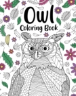 Image for Owl Coloring Book : Coloring Books for Adults, Gifts for Owl Lovers, Floral Mandala Coloring Pages