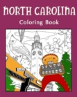 Image for North Carolina Coloring Book : Painting on USA States Landmarks and Iconic, Gifts for Tourist