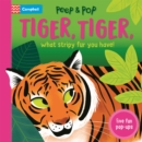Image for Tiger, tiger, what stripy fur you have!  : with five pop-ups!
