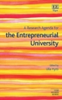 Image for A research agenda for the entrepreneurial university