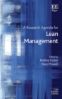 Image for A research agenda for lean management