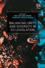 Image for Balancing unity and diversity in EU legislation