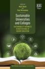Image for Sustainable Universities and Colleges : Sustainability Advances in Institutions of Higher Education