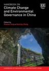 Image for Handbook on Climate Change and Environmental Governance in China