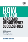 Image for How to Lead Academic Departments Successfully