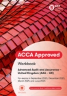 Image for Advanced audit and assurance UK (AAA-UK): Workbook