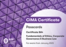 Image for CIMA BA4 Fundamentals of Ethics, Corporate Governance and Business Law : Passcards