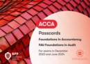 Image for FIA foundations in audit (international) FAU INT: Passcards