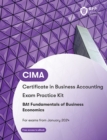 Image for CIMA BA1 fundamentals of business economics: Exam practice kit