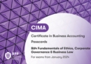 Image for CIMA BA4 fundamentals of ethics, corporate governance and business law: Passcards