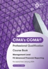 Image for CIMA F2 advanced financial reporting: Course book