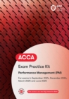 Image for ACCA performance management: Practice and revision kit