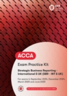 Image for ACCA strategic business reporting: Practice and revision kit