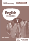 Image for Cambridge Lower Secondary English Workbook Grade 7 SRM - Based on National Curriculum of Pakistan 2022