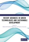 Image for Recent Advances in Green Technologies and Sustainable Development