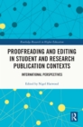 Image for Proofreading and Editing in Student and Research Publication Contexts: International Perspectives