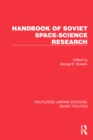 Image for Handbook of Soviet Space-Science Research