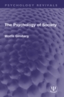 Image for The psychology of society