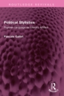 Image for Political Stylistics: Popular Language as Literary Artifact