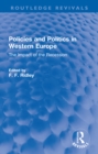 Image for Policies and politics in Western Europe: the impact of the recession