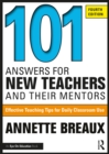 Image for 101 Answers for New Teachers and Their Mentors: Effective Teaching Tips for Daily Classroom Use
