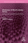 Image for Dictionary of world literary terms
