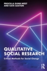 Image for Qualitative social research: critical methods for social change