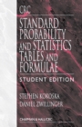 Image for CRC Standard Probability and Statistics Tables and Formulae, Student Edition