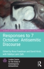 Image for Responses to 7 October. Antisemitic Discourse