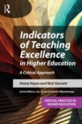 Image for Indicators of Teaching Excellence in Higher Education: A Critical Approach