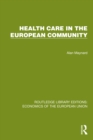 Image for Health Care in the European Community