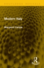 Image for Modern Italy