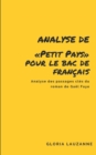 Image for Analyse de Petit Pays pour le Bac de francais