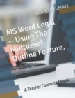 Image for MS Word Legal -- Using The Multilevel Outline Feature.