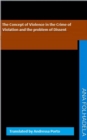 Image for Concept of Violence in the Crime of Violation And the Problem of Dissent