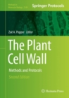Image for The Plant Cell Wall : Methods and Protocols