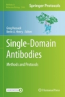 Image for Single-Domain Antibodies: Methods and Protocols