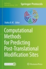 Image for Computational methods for predicting post-translational modification sites